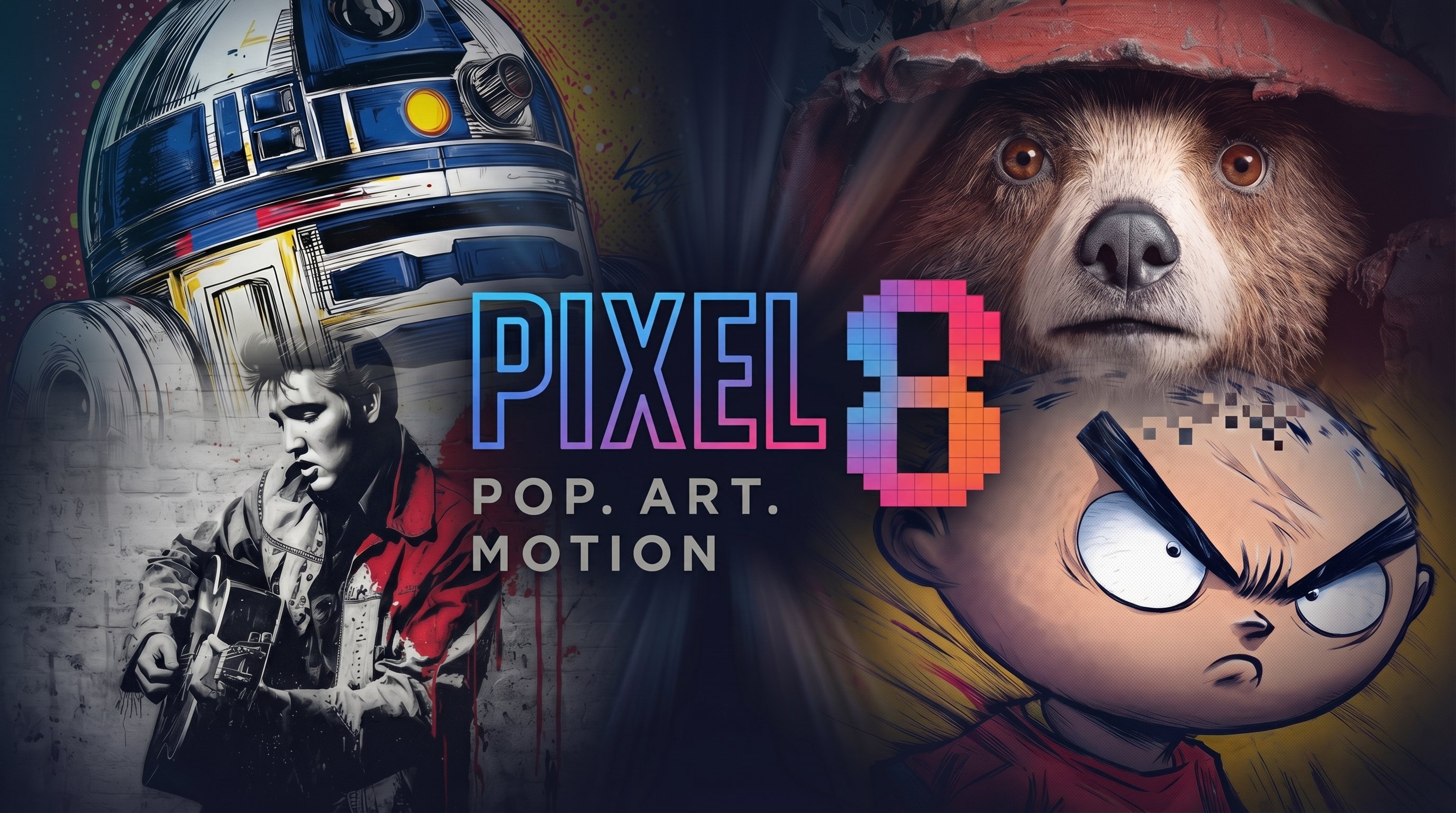 Pop culture wall art collection preview